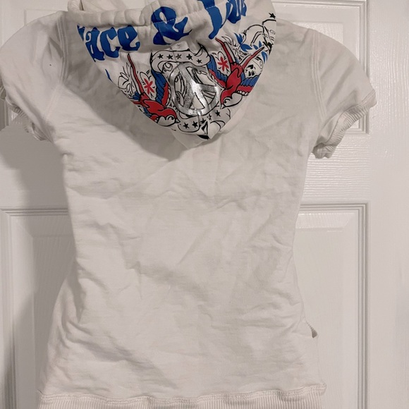 Peace and Love hoodie by Streetwear Society size XS - Picture 2 of 4